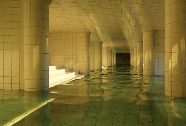 PoolRoom Blender Cycle Render 3D model_3