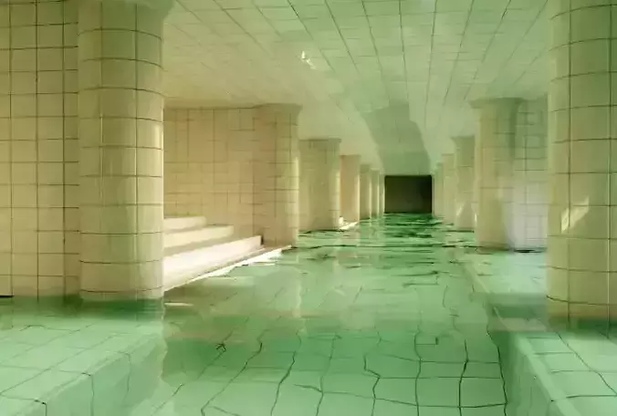 PoolRoom Blender Cycle Render 3D model