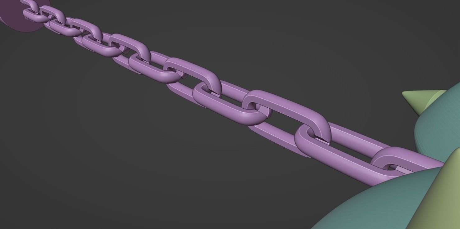 Omori Sweetheart Mace 3D print model_8