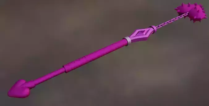 Omori Sweetheart Mace  3D print model