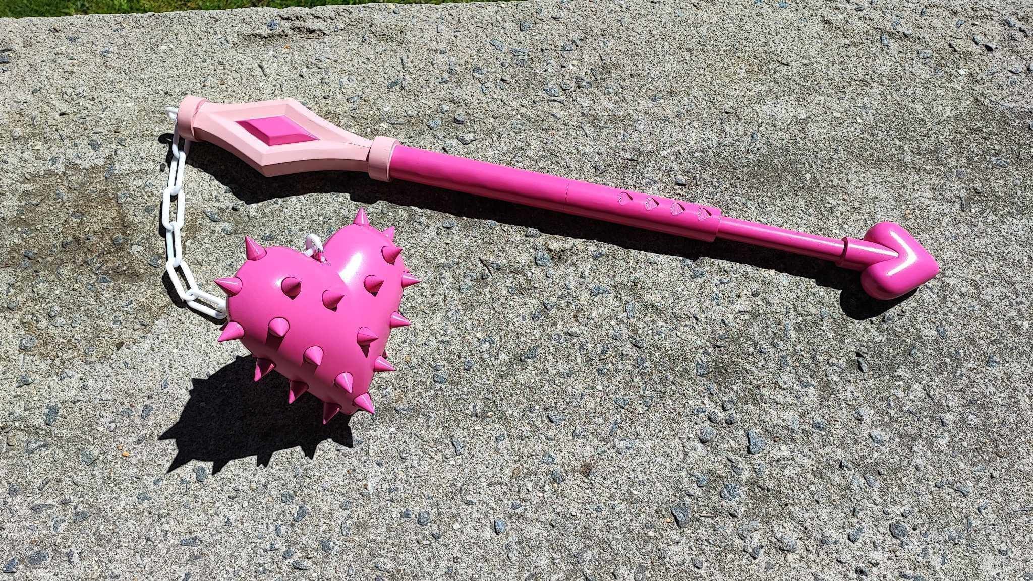 Omori Sweetheart Mace 3D print model_3