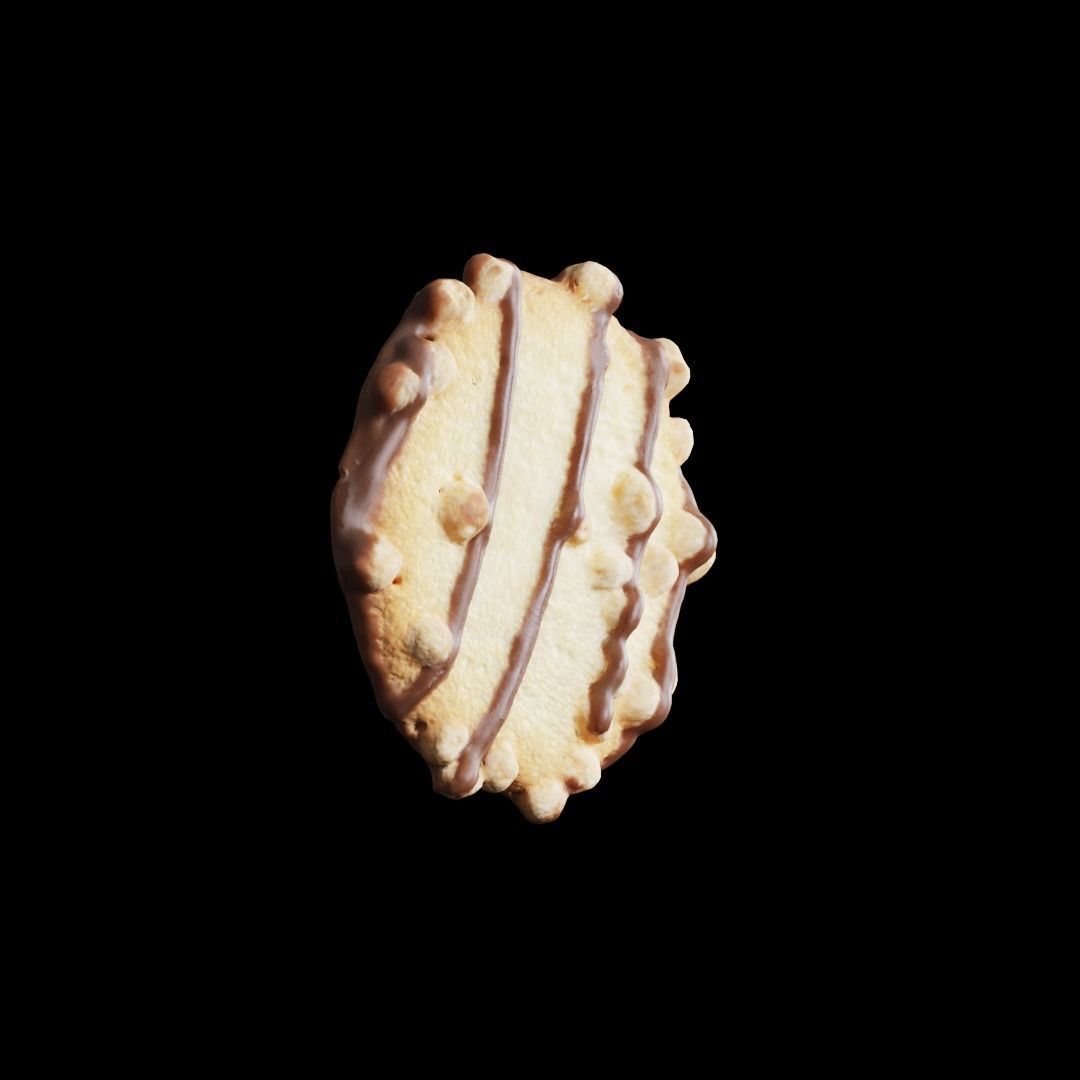 Cookies x4 3D scanned models 3D model_3