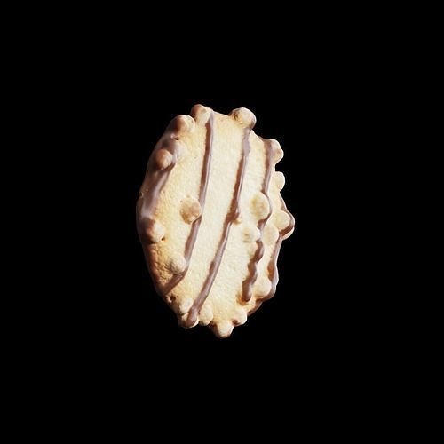 Cookies x4 3D scanned models 3D model 4