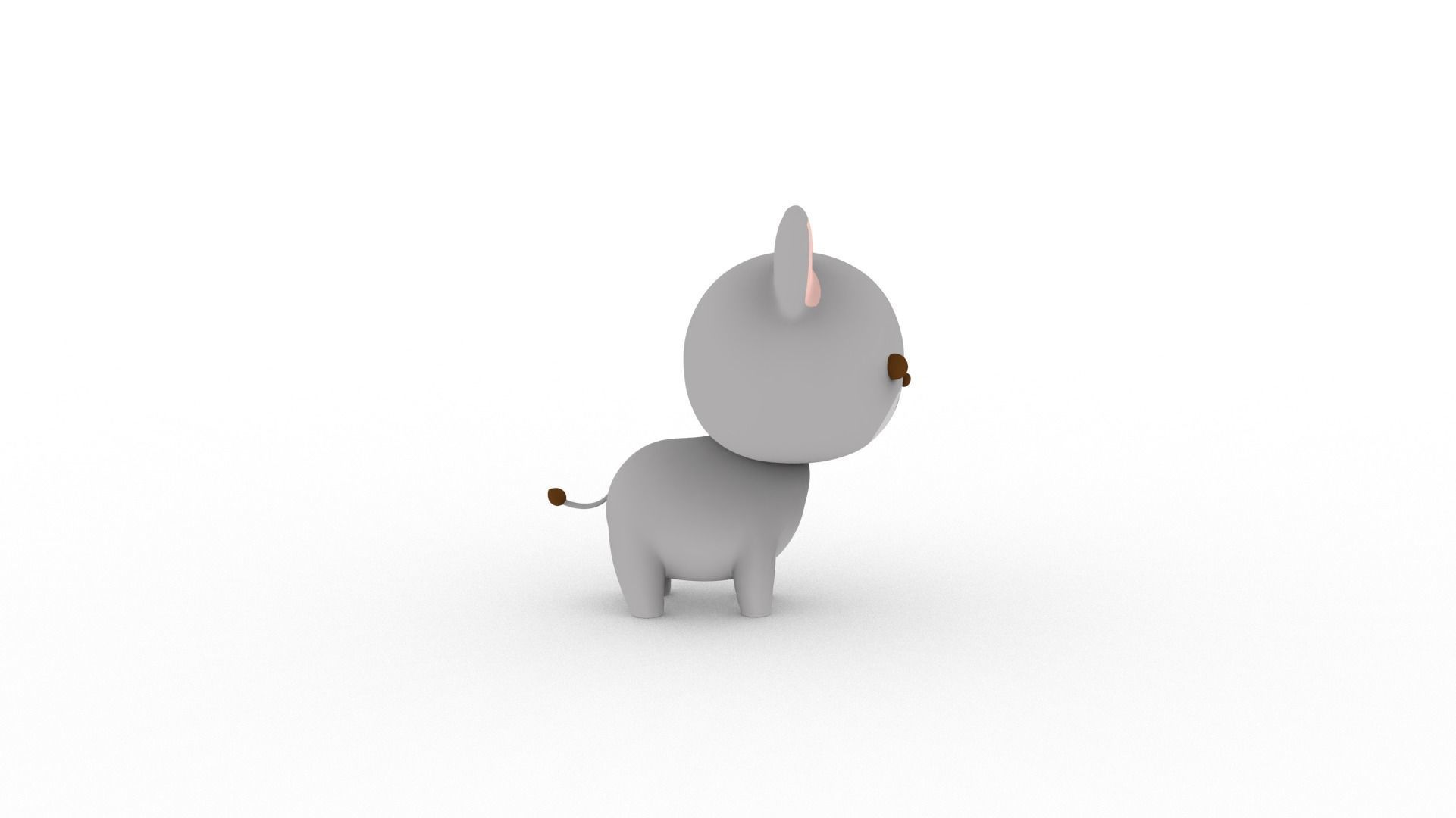 Cartoon Rat v001 character 3D model_11