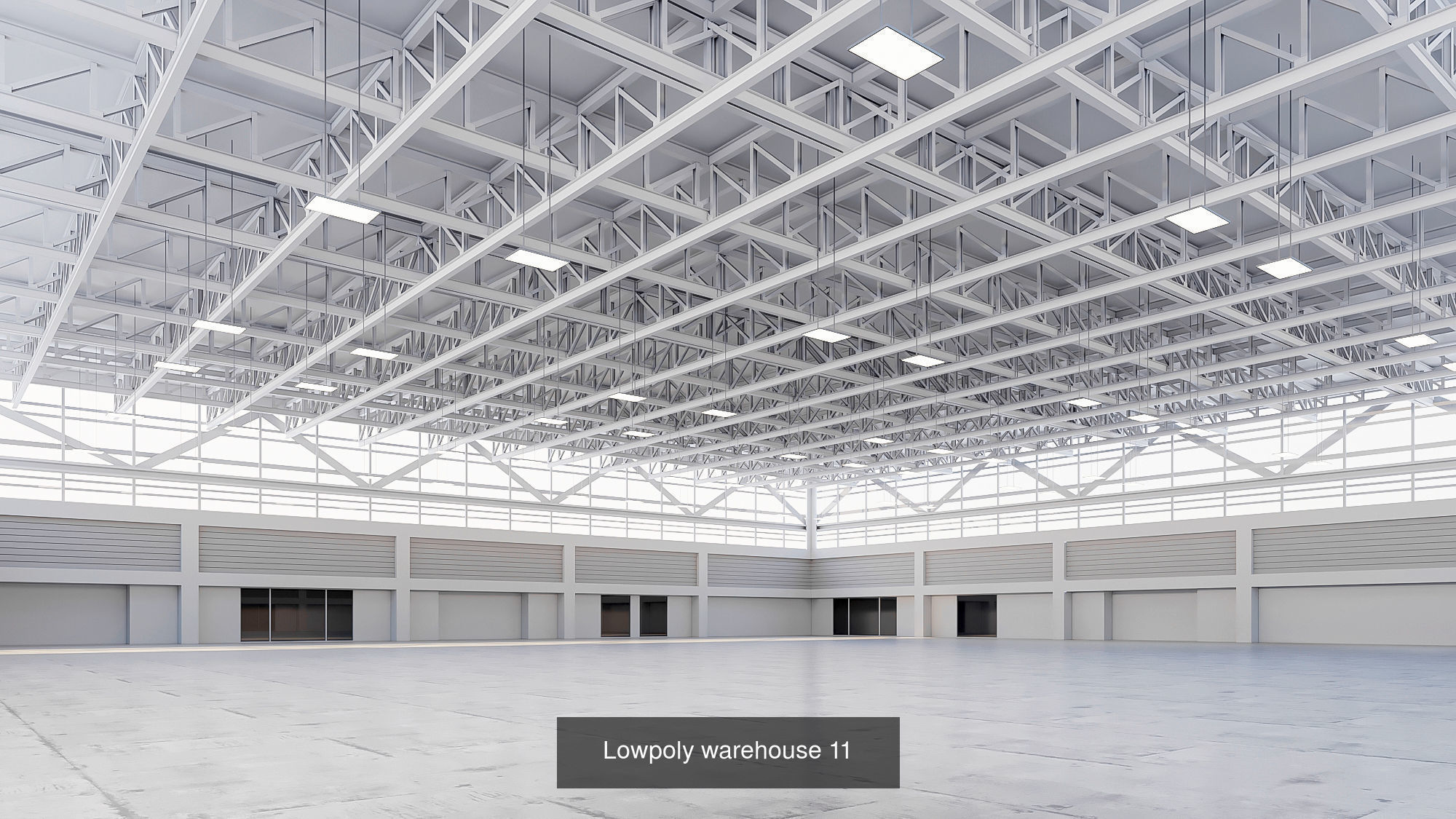 5 low poly interior warehouse Vol 2 3D Model Collection_5