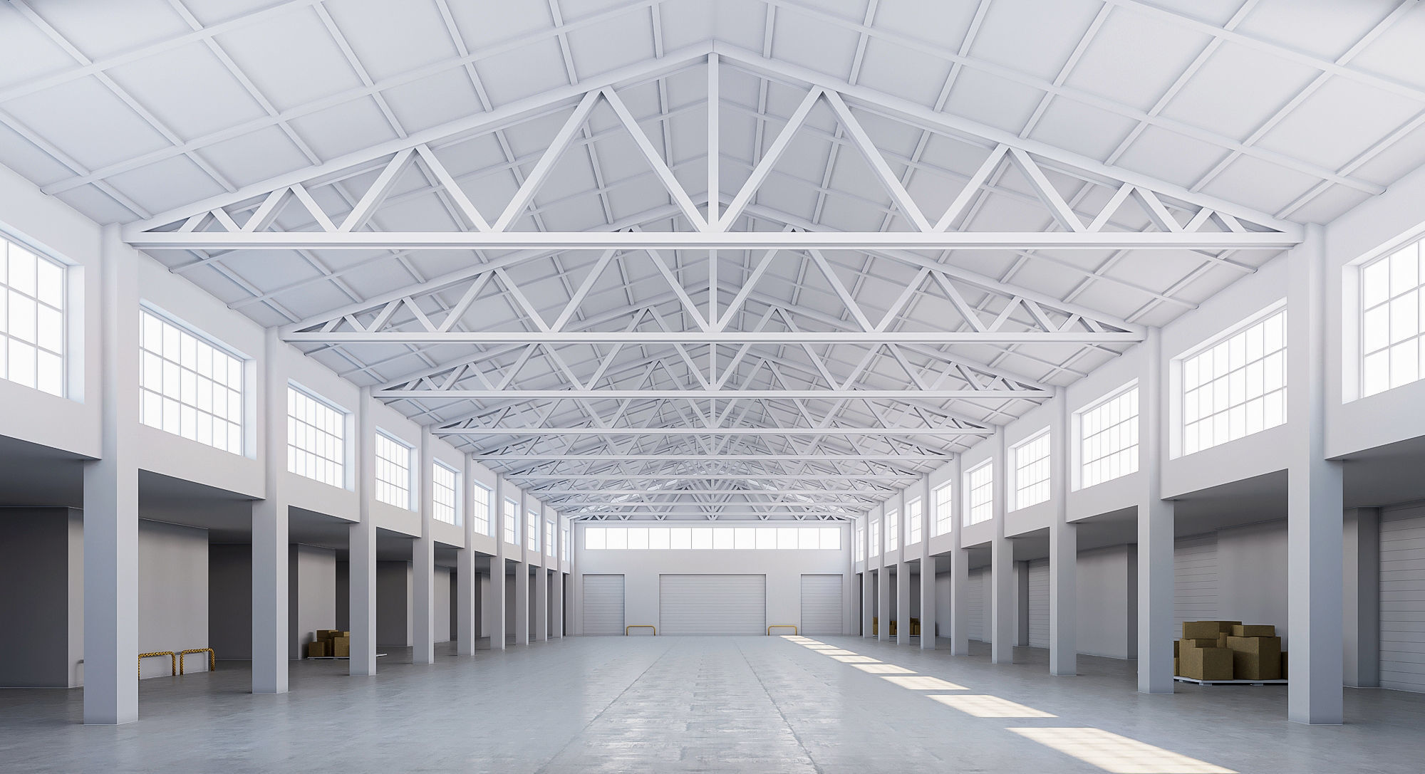 5 low poly interior warehouse Vol 2 3D Model Collection_16