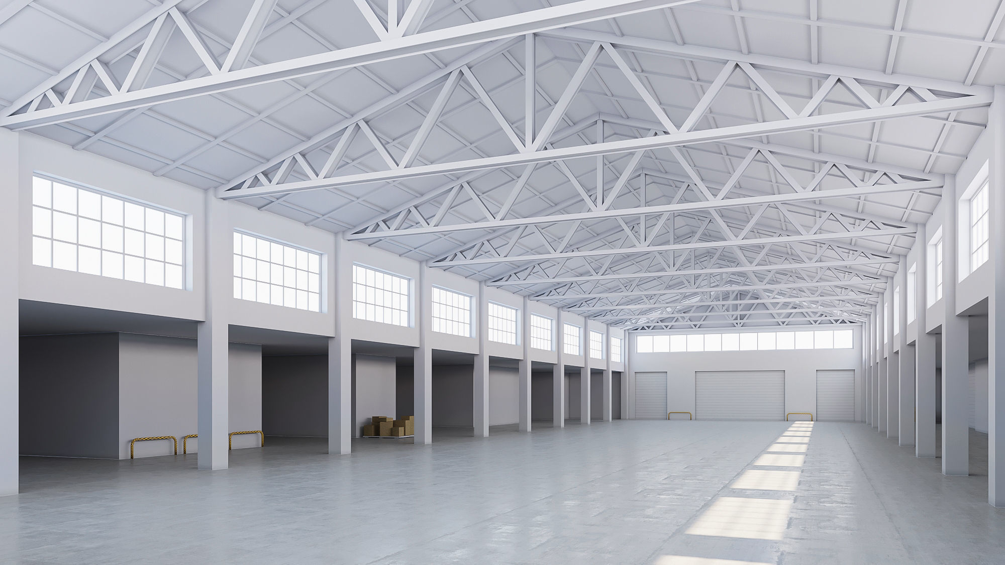 5 low poly interior warehouse Vol 2 3D Model Collection_14