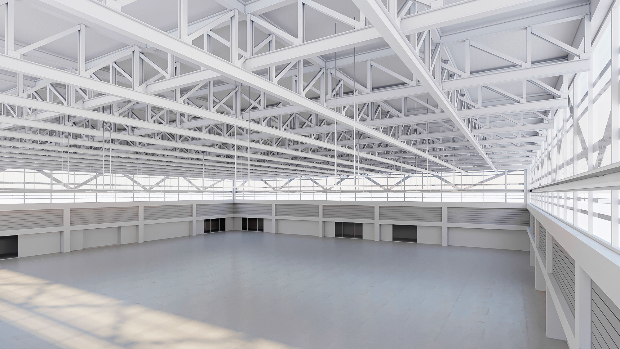 5 low poly interior warehouse Vol 2 3D Model Collection_38