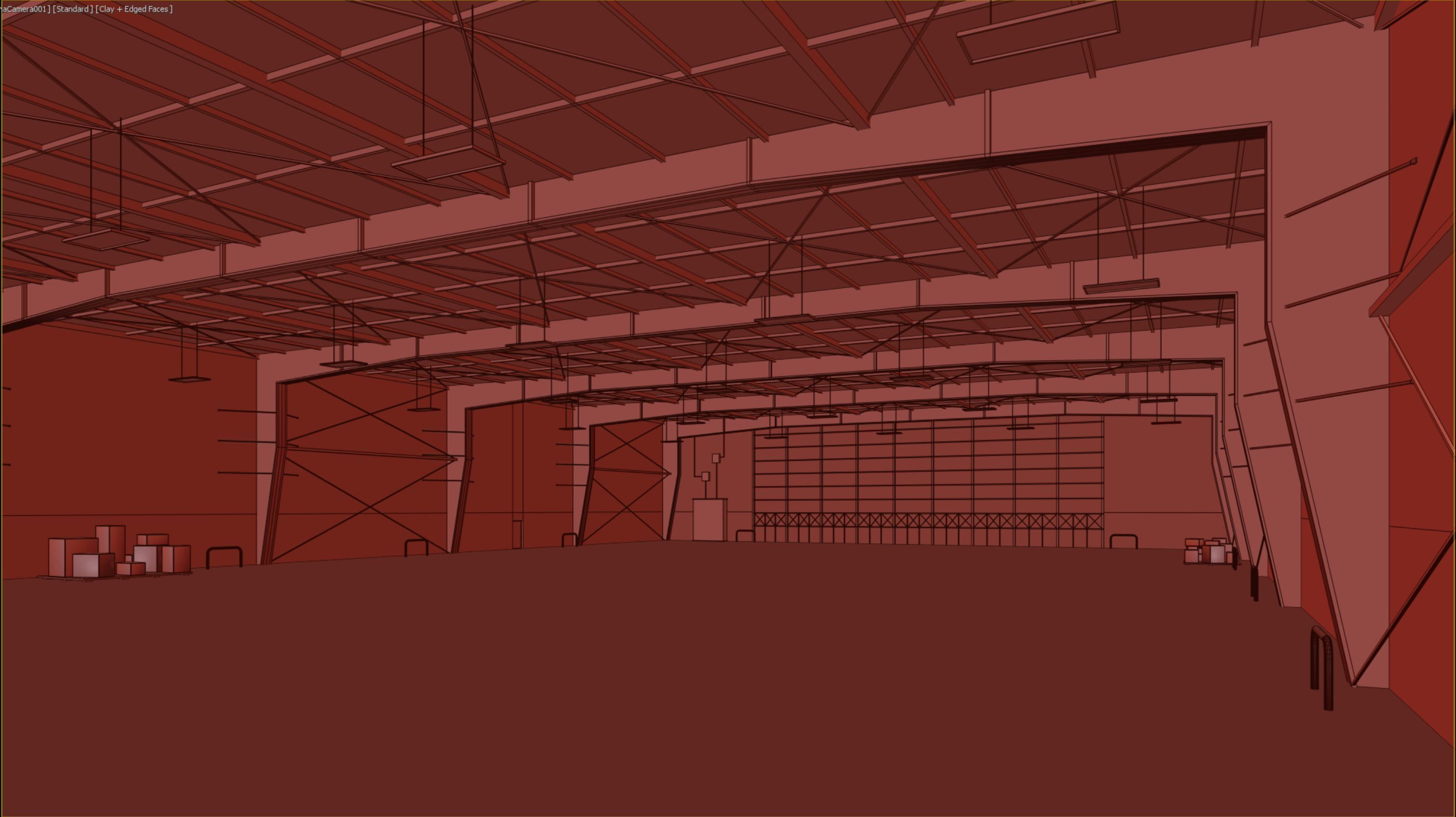 5 low poly interior warehouse Vol 2 3D Model Collection_27