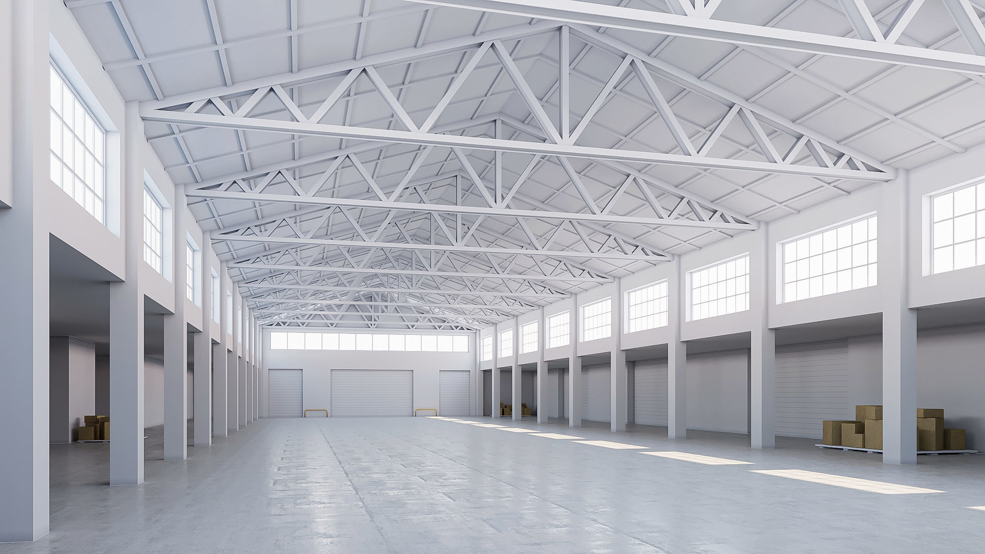 5 low poly interior warehouse Vol 2 3D Model Collection_15