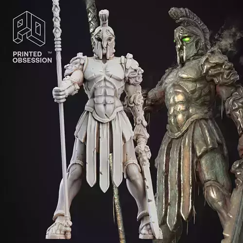 Colossus - 3D Printable TTRPG - PRESUPPORTED - 32mm Scale 3D print model