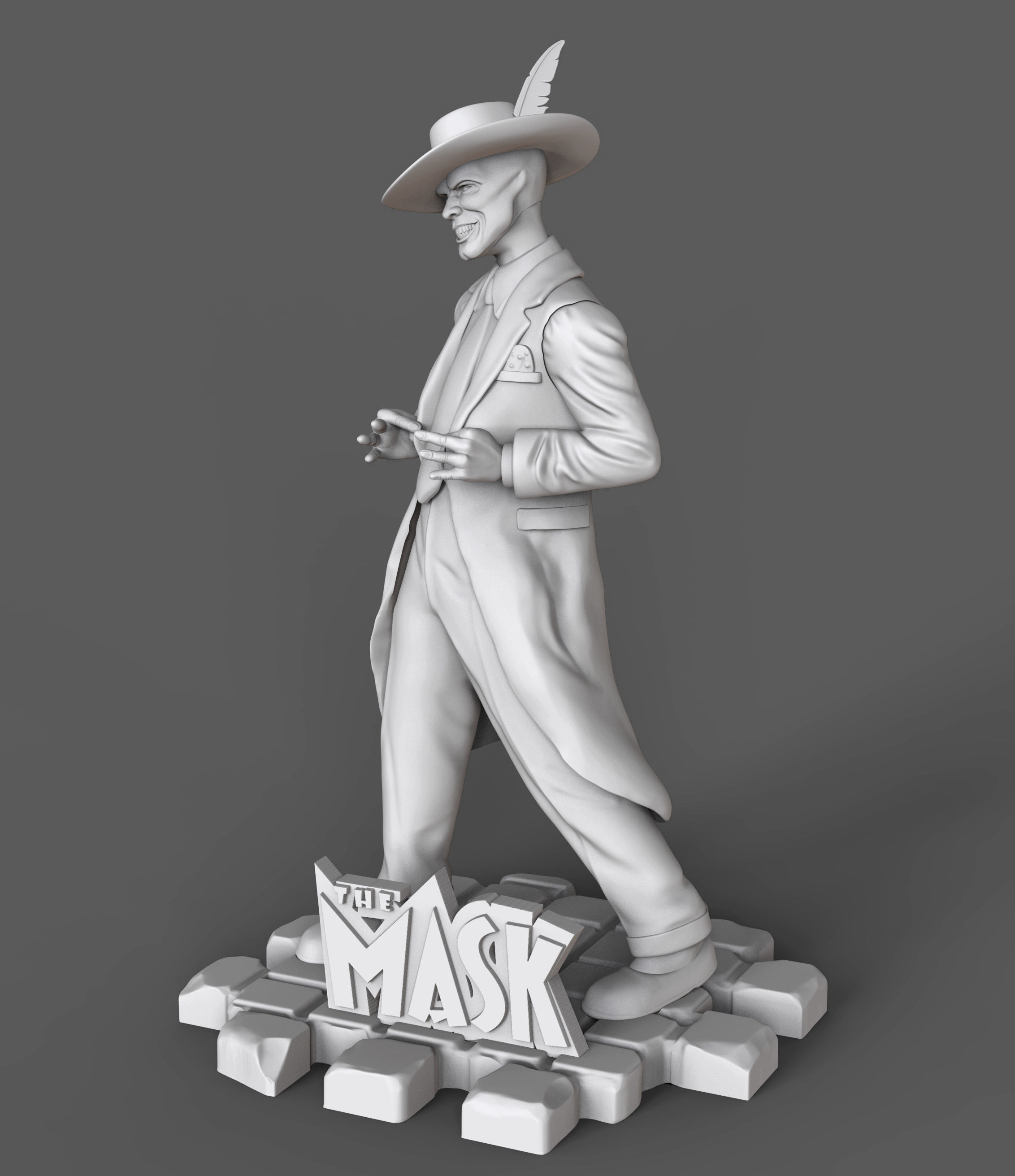 THE MASK -1994 JIM CARREY 3D print model_8