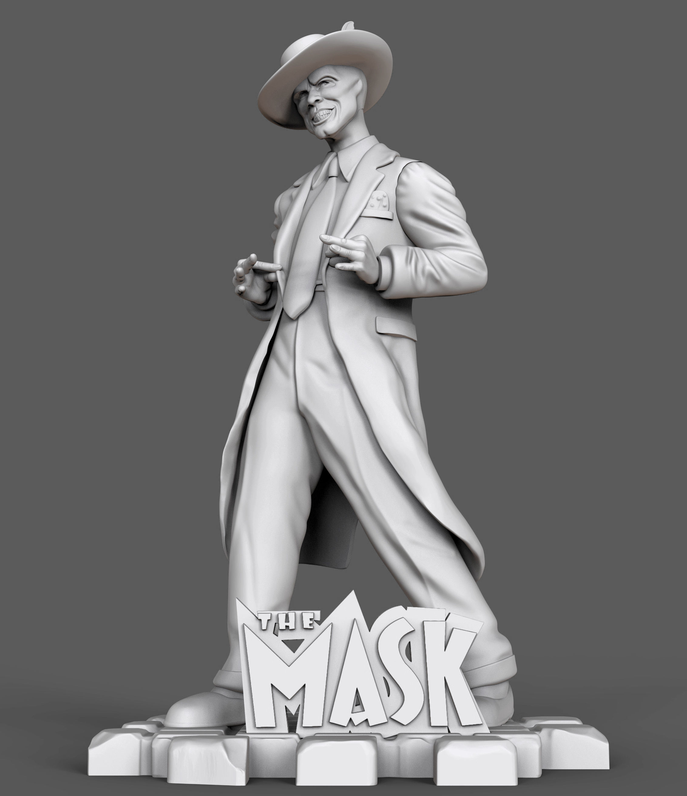 THE MASK -1994 JIM CARREY 3D print model_3