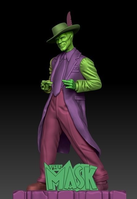 THE MASK -1994 JIM CARREY 3D print model_4