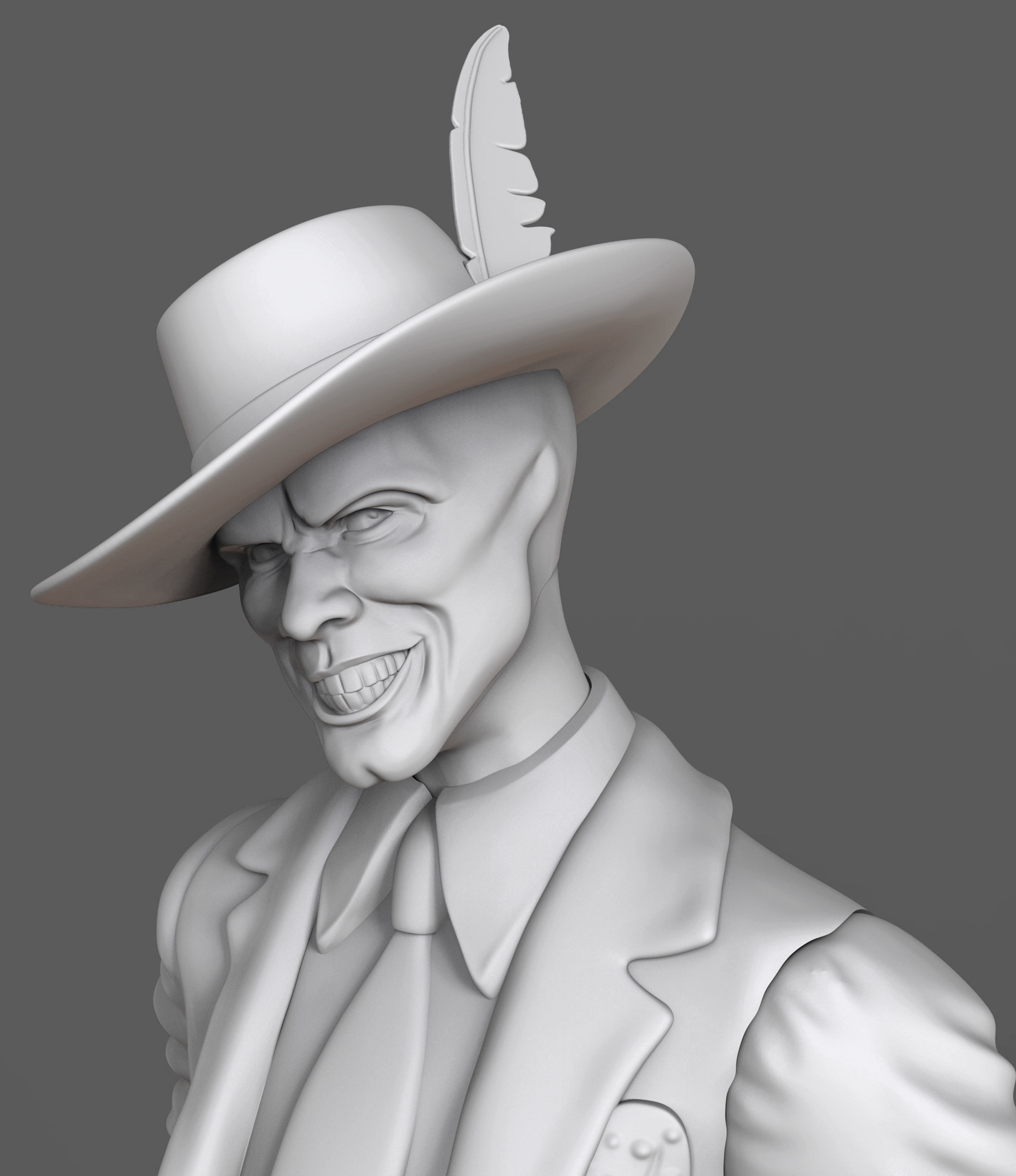 THE MASK -1994 JIM CARREY 3D print model_6