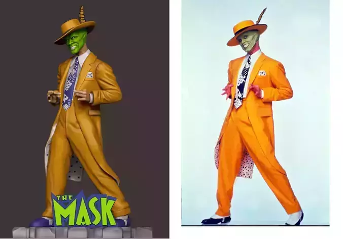 THE MASK -1994 JIM CARREY 3D print model