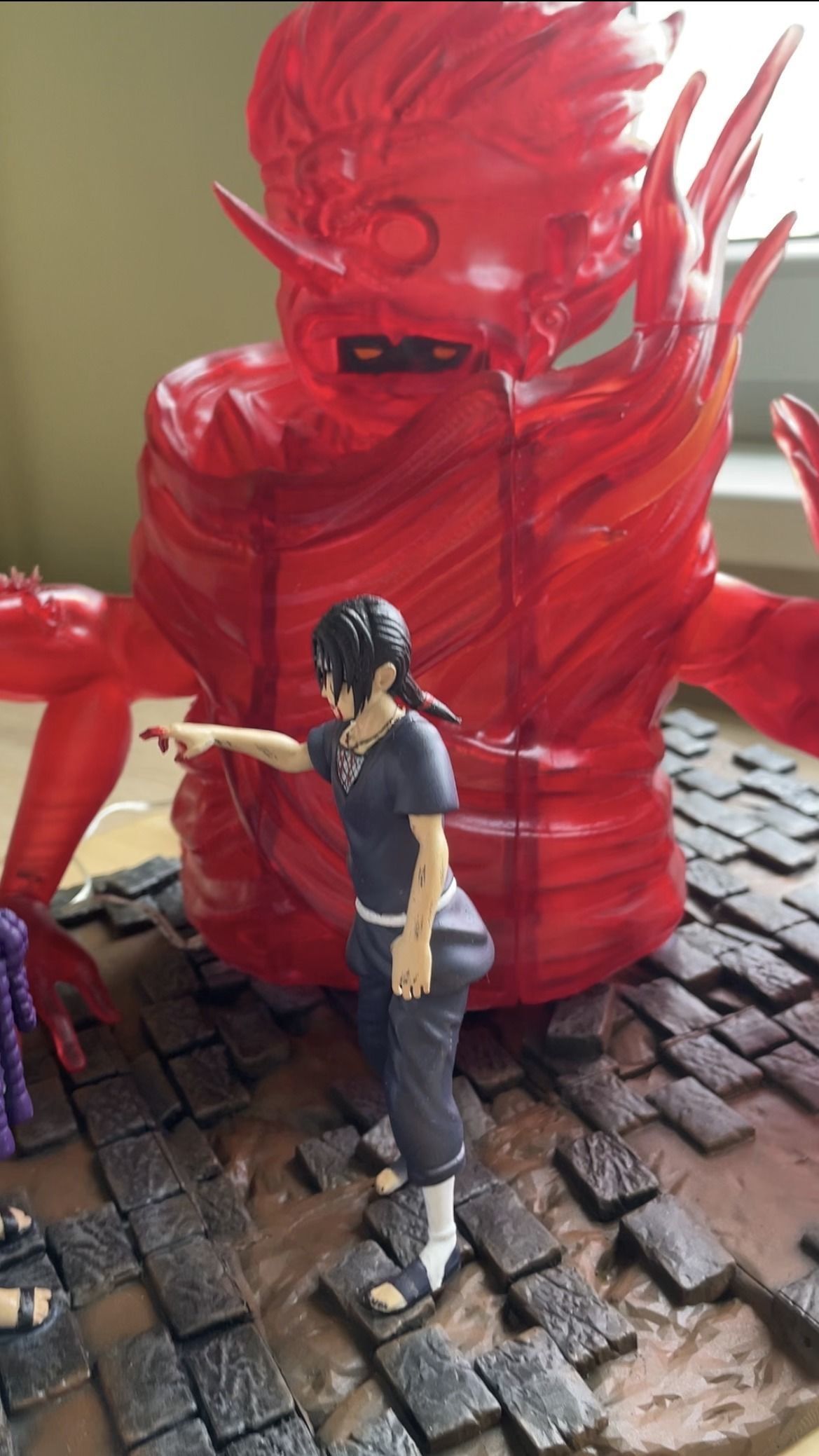 Itachi and Sasuke emotion scene  Susanoo - Naruto shippuden 3D print model_2