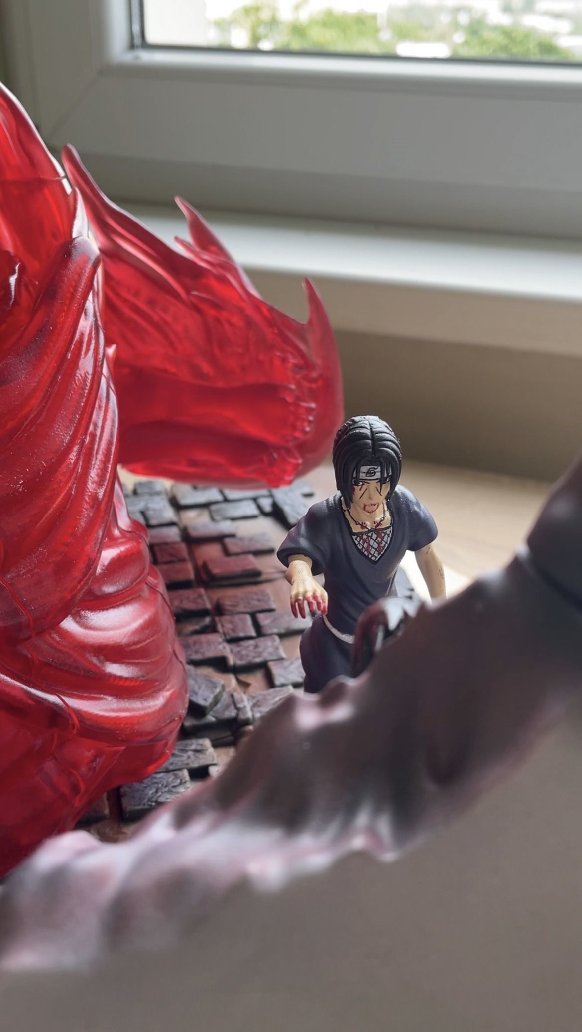 Itachi and Sasuke emotion scene  Susanoo - Naruto shippuden 3D print model_3