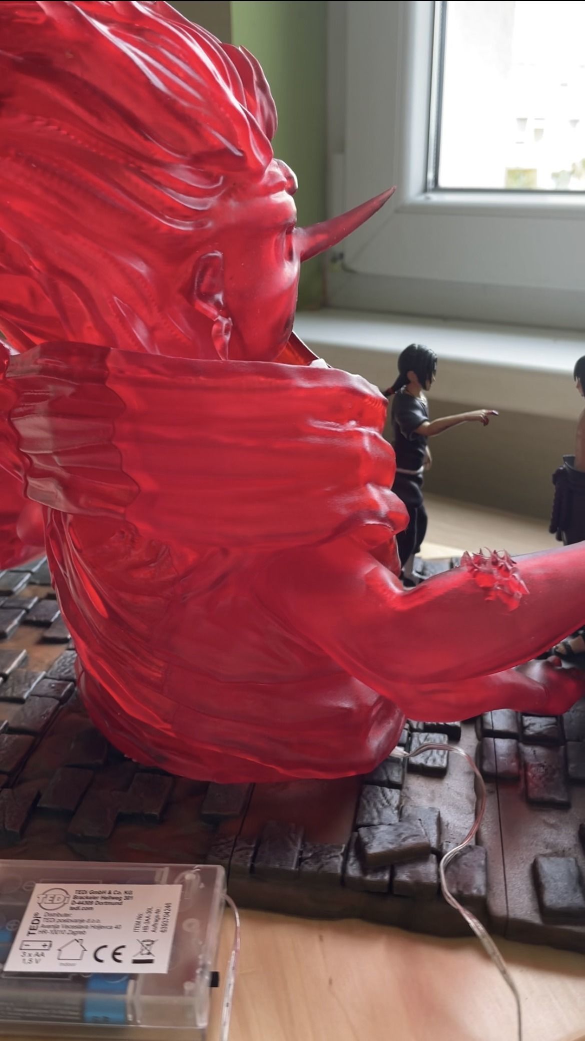 Itachi and Sasuke emotion scene  Susanoo - Naruto shippuden 3D print model_4