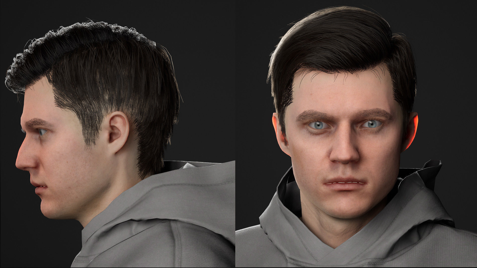 Man Sport Outfit - Modular - Rigged Low-poly 3D model_22