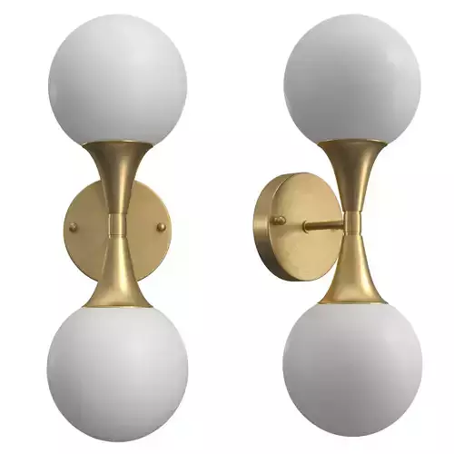 Gold Ball Wall Lighting