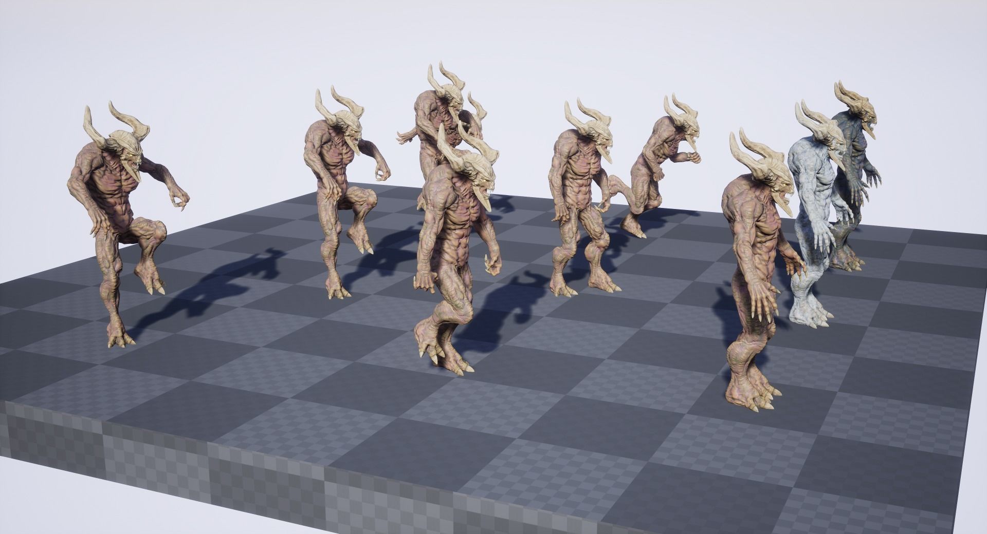 Demon3 Low-poly 3D model_17