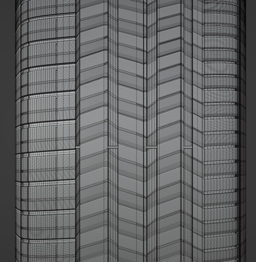 Realistic Tires Pirelli P ZERO PZ4 Realworld Size 3D Model 3D model_7