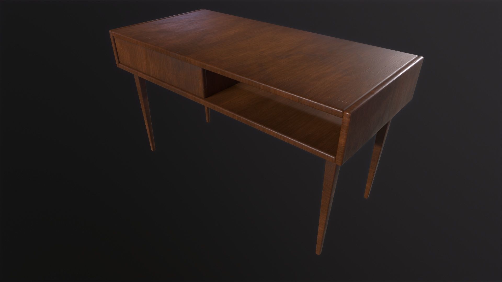 Old furniture 3D Model Low-poly 3D model_5
