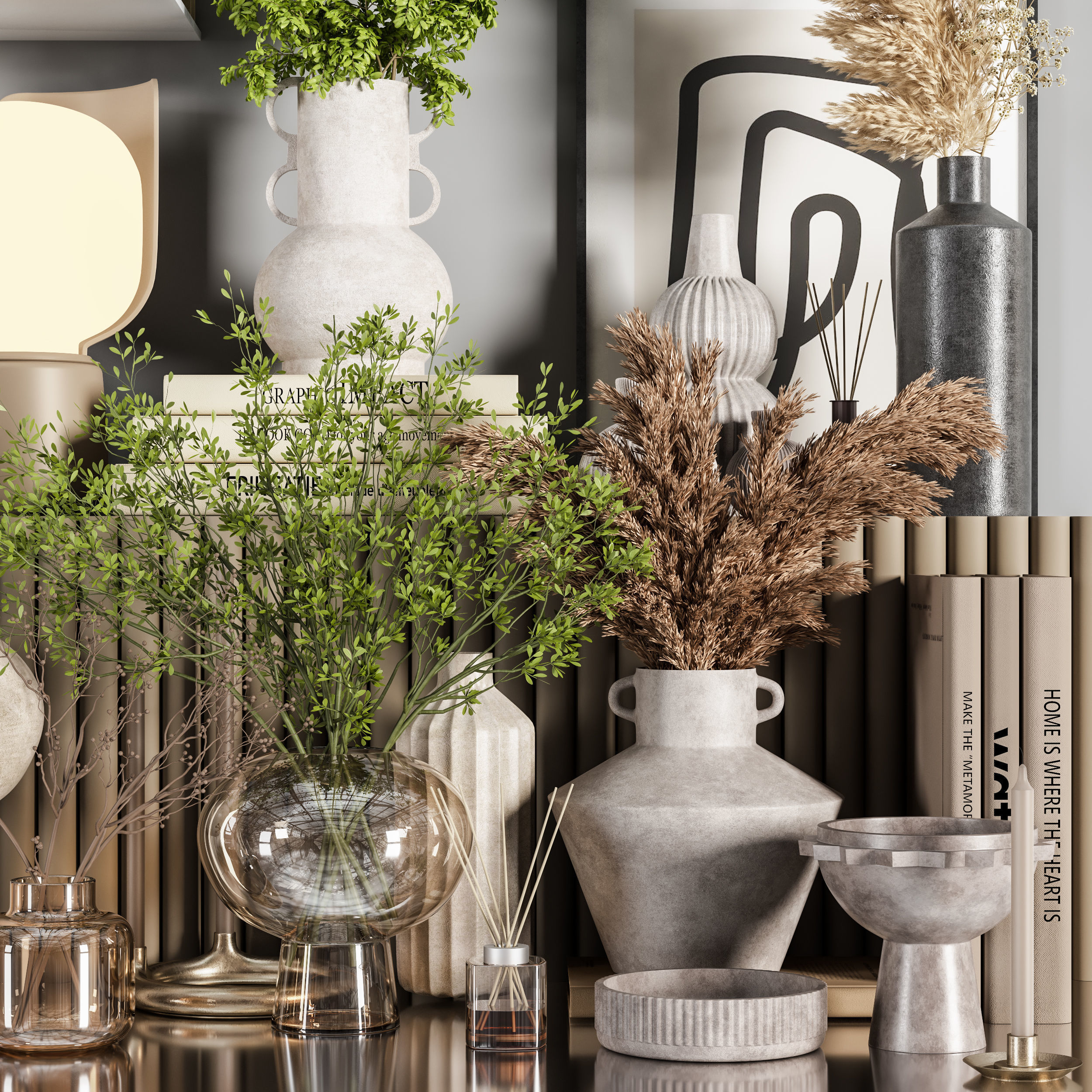 decorative set 31 3D model_1