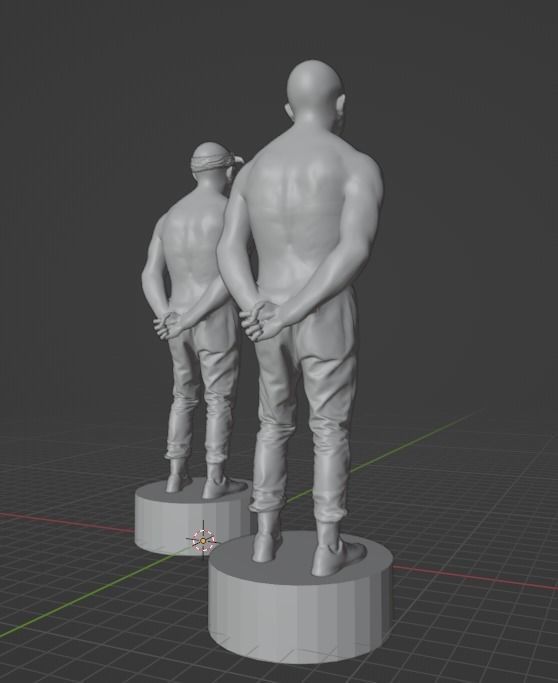 Tupac Shakur 3D print model_22