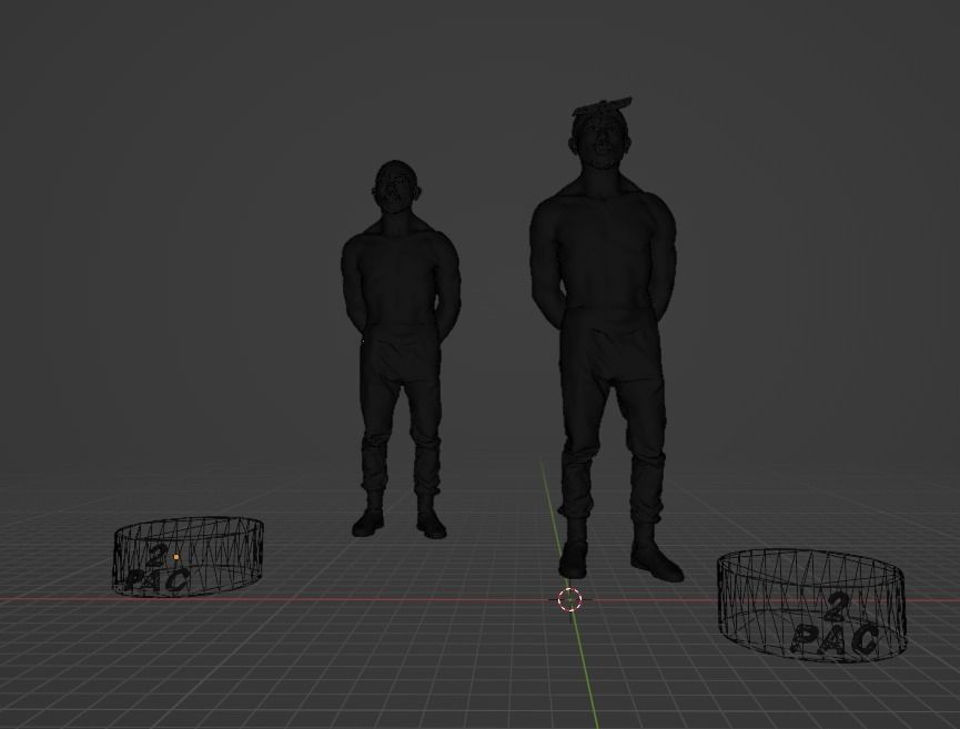 Tupac Shakur 3D print model_16