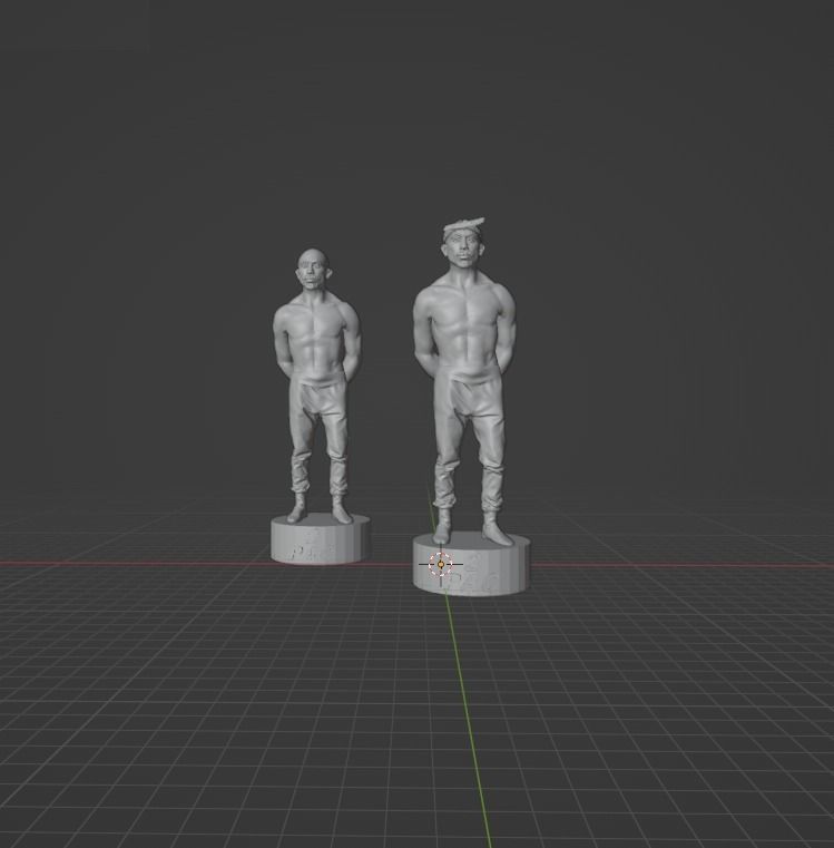 Tupac Shakur 3D print model_11
