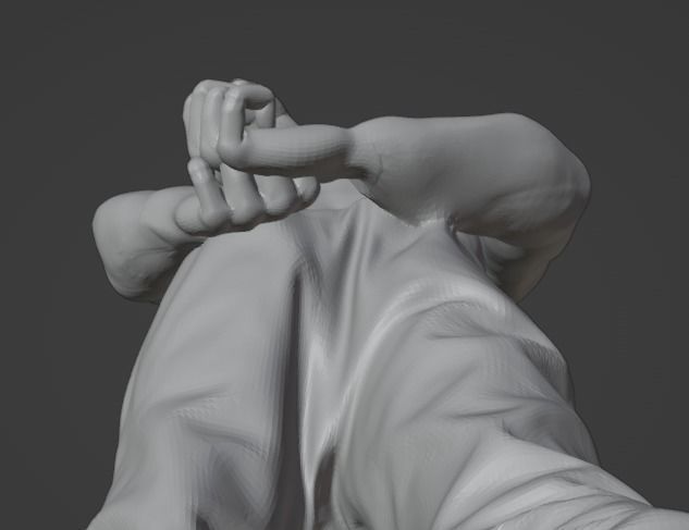 Tupac Shakur 3D print model_10