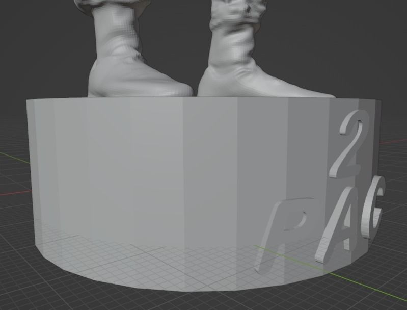 Tupac Shakur 3D print model_14