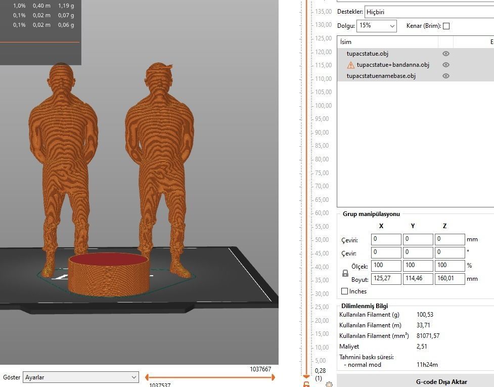 Tupac Shakur 3D print model_18