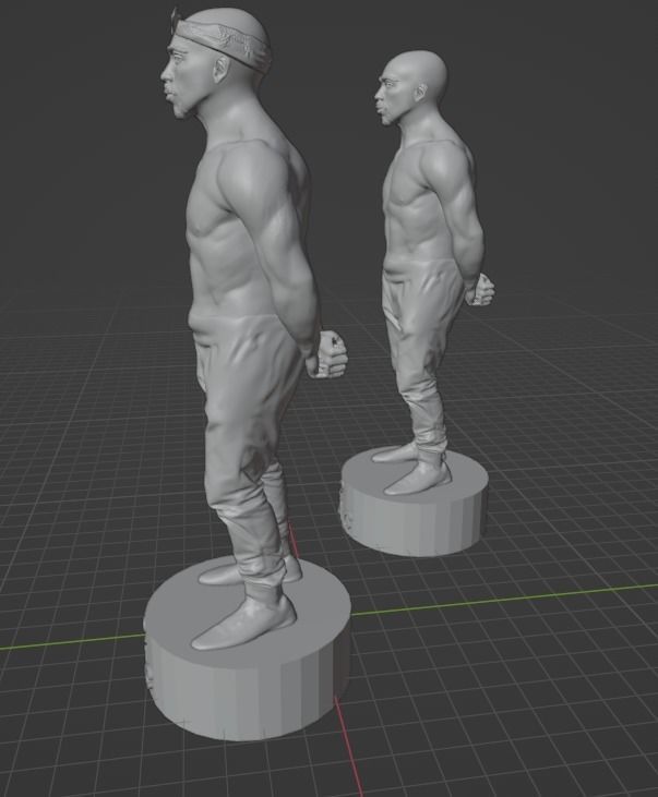 Tupac Shakur 3D print model_25