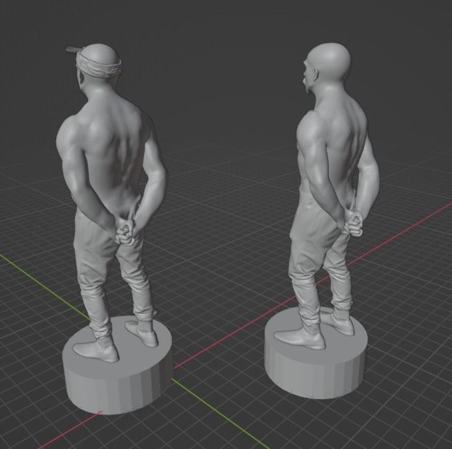 Tupac Shakur 3D print model_24