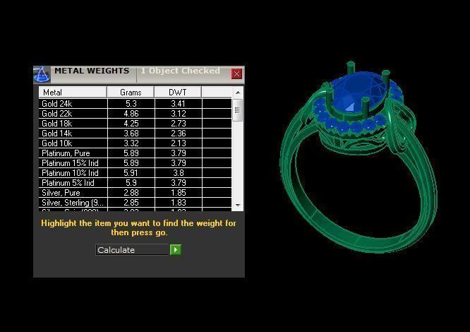 ruby ring 3D print model_17