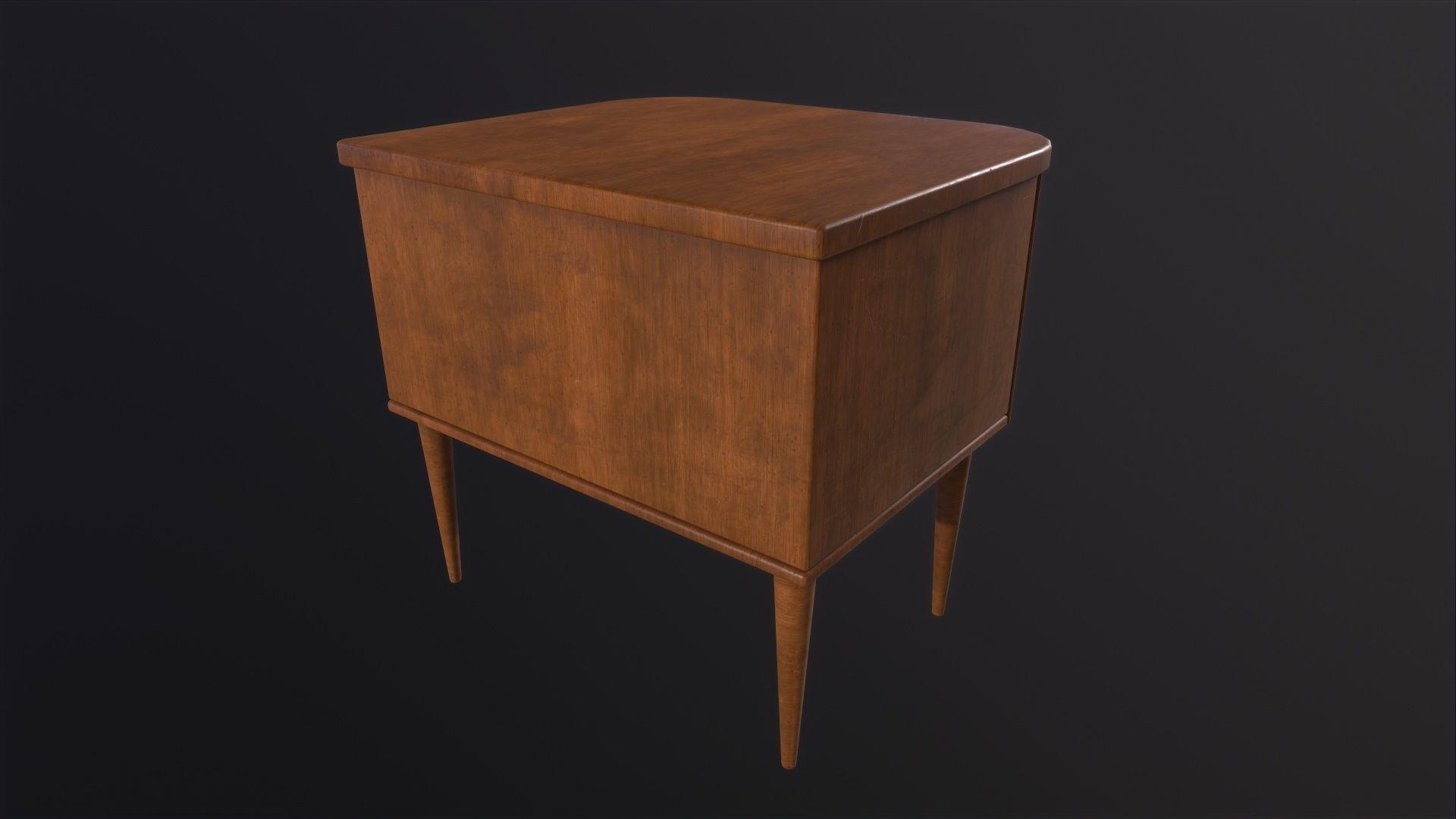 Old furniture 3D Model Low-poly 3D model_5