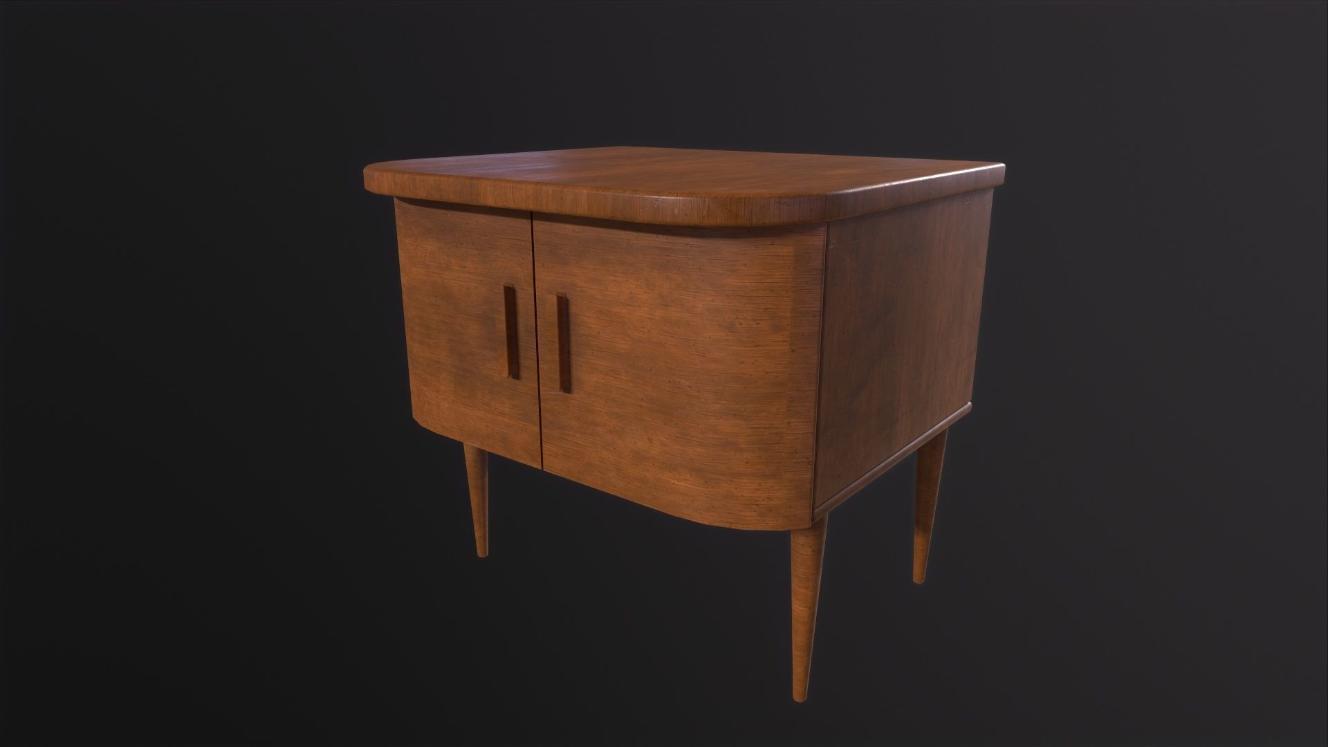 Old furniture 3D Model Low-poly 3D model_2