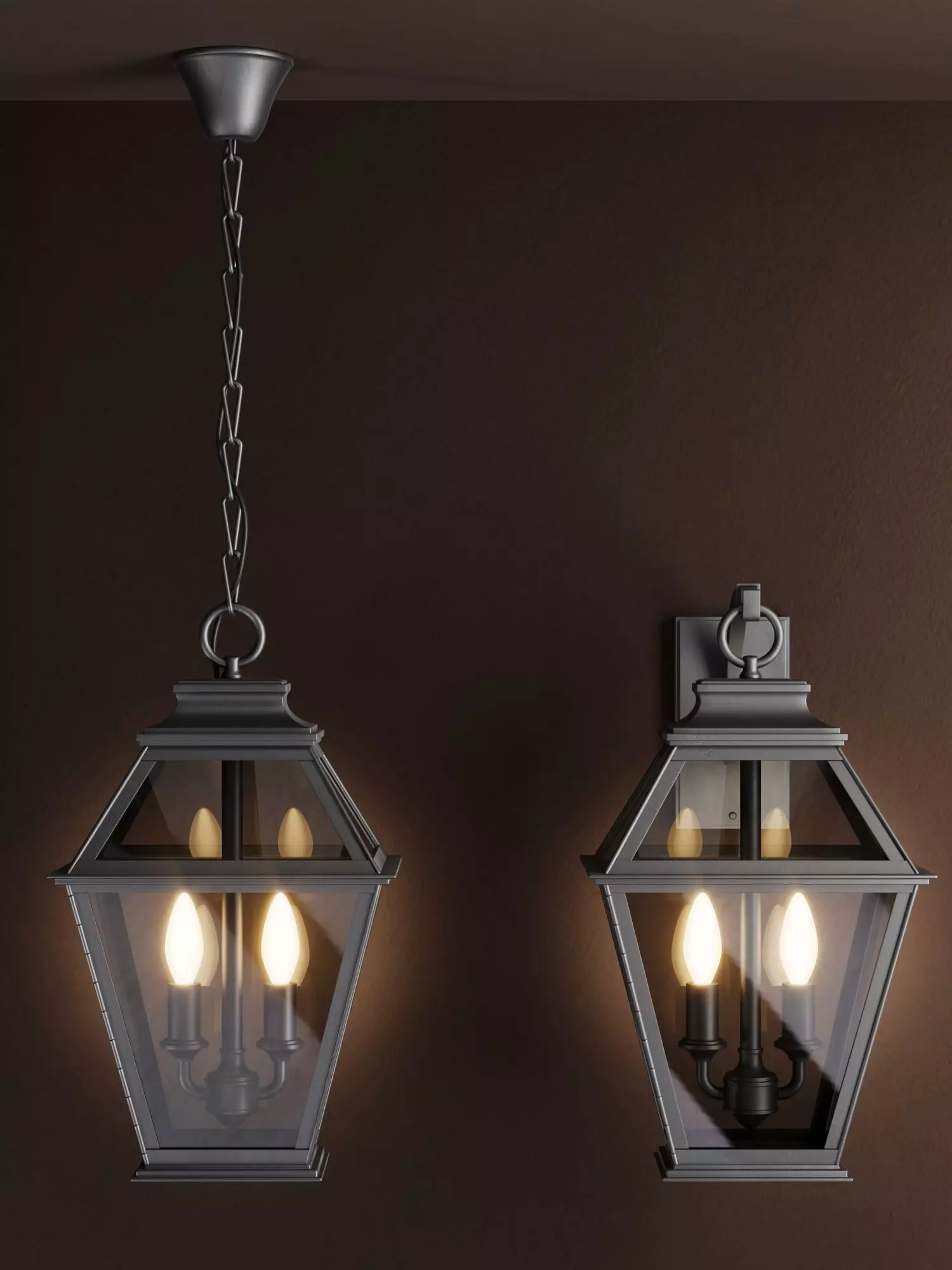 Cambridge Wall Lamp 3D model