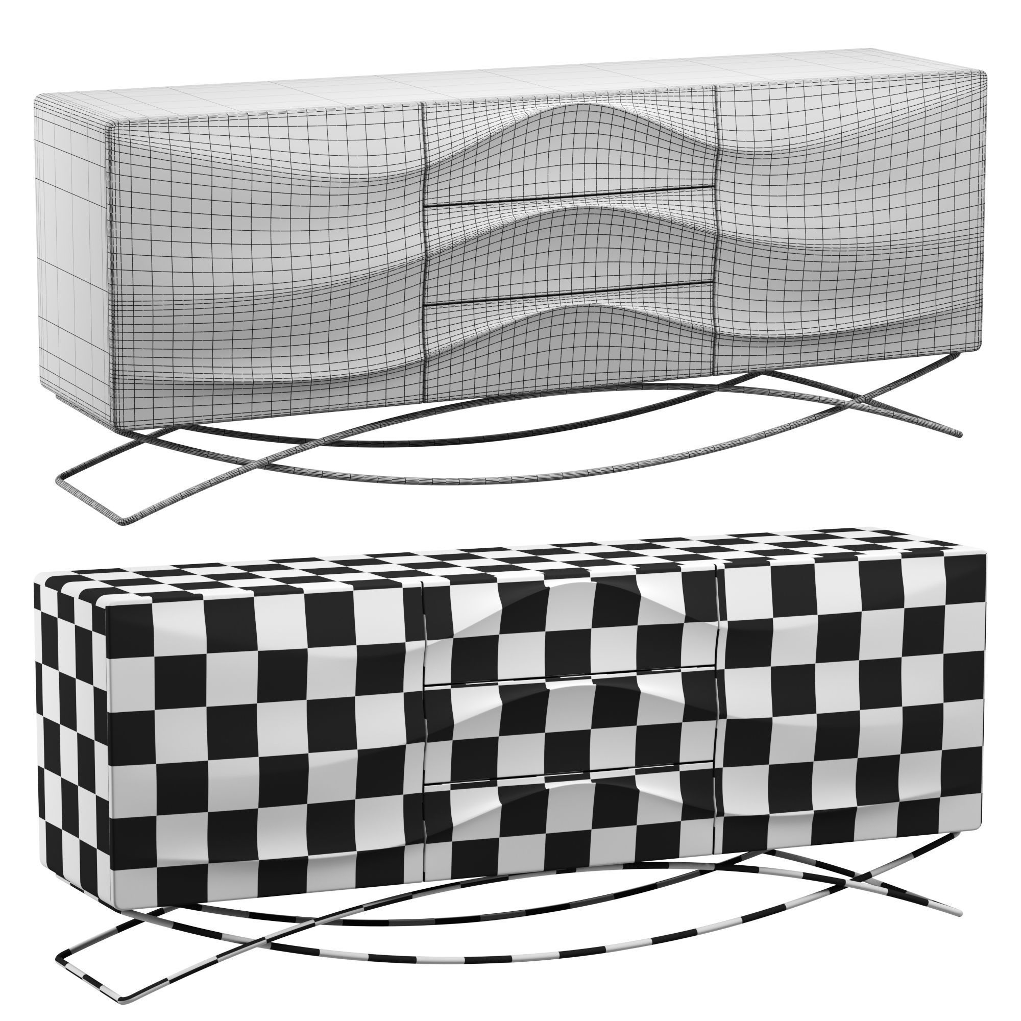 Lasta Sideboard By Artisan 3D model_5