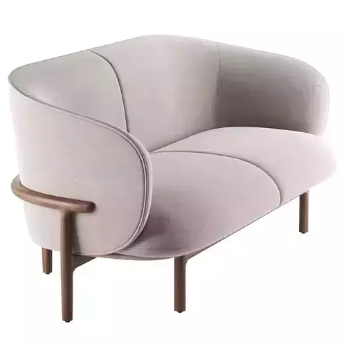 Mela Lounge Two Seater By Artisan 3D model