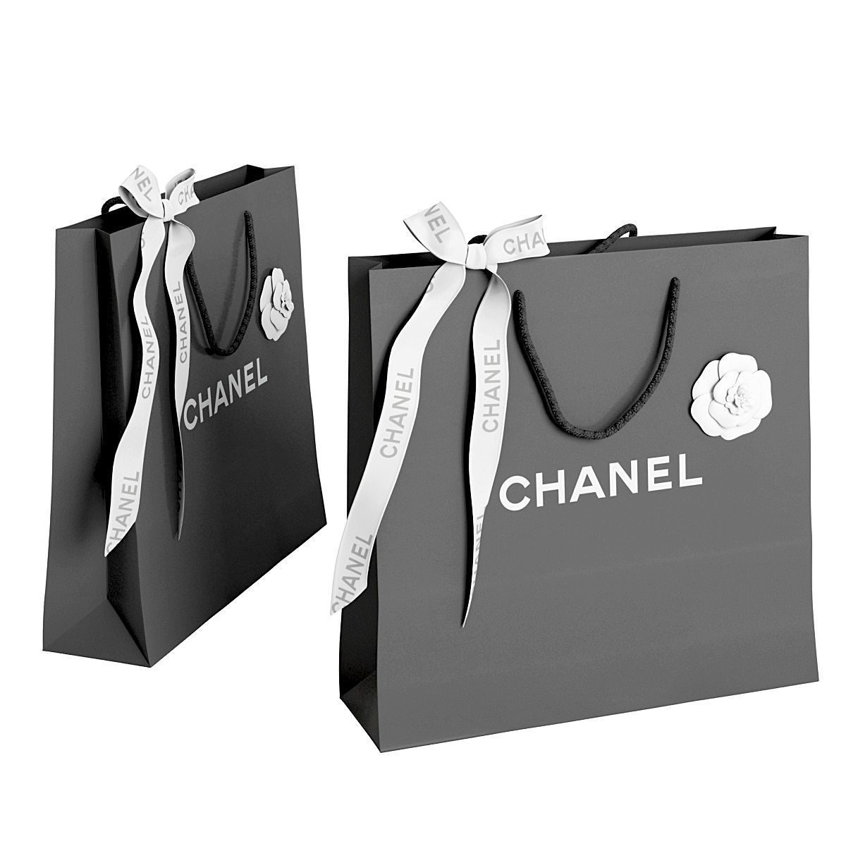 Paper bag 10 3D model_5