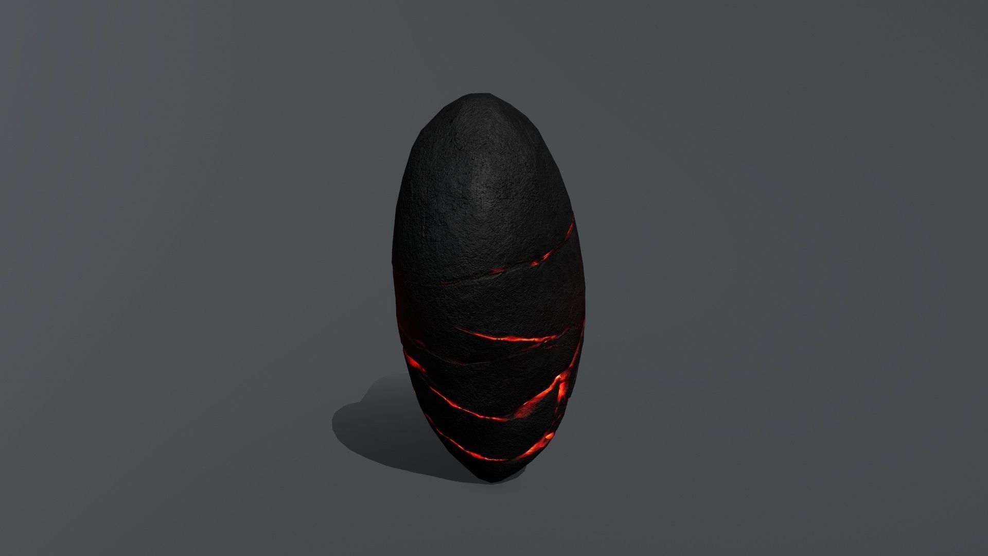 Broken Heart 1 Low-poly 3D model_4