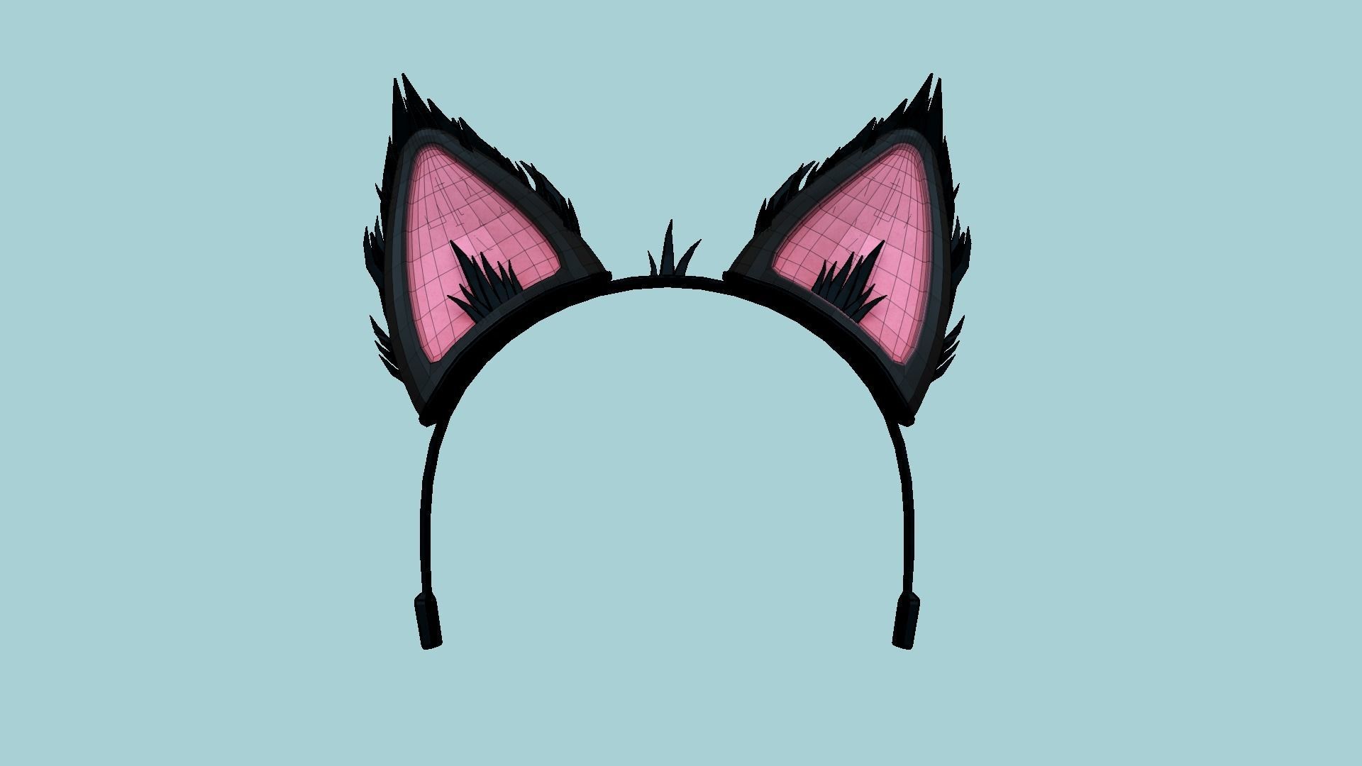 10 Furry Ears Tiara A Collection - Headband Character Design _59