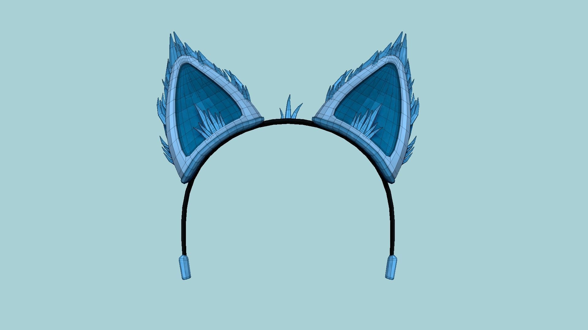 10 Furry Ears Tiara A Collection - Headband Character Design _60