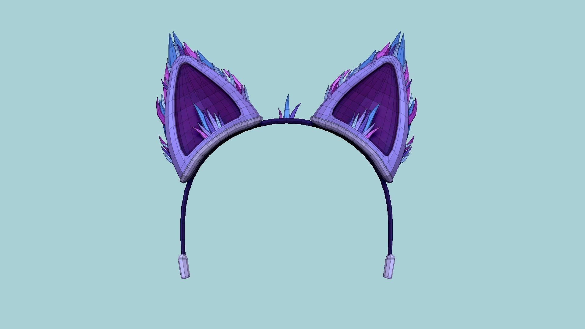 10 Furry Ears Tiara A Collection - Headband Character Design _66