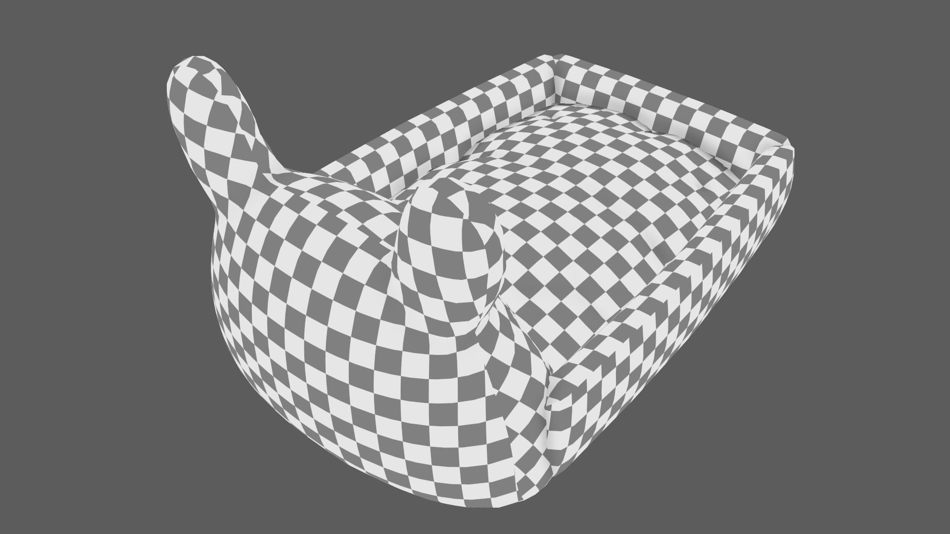 Ghibli Style Kid Bed Child Bed Baby Bed Purple 3D model_20