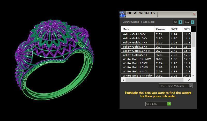 Rings 3D print model_6